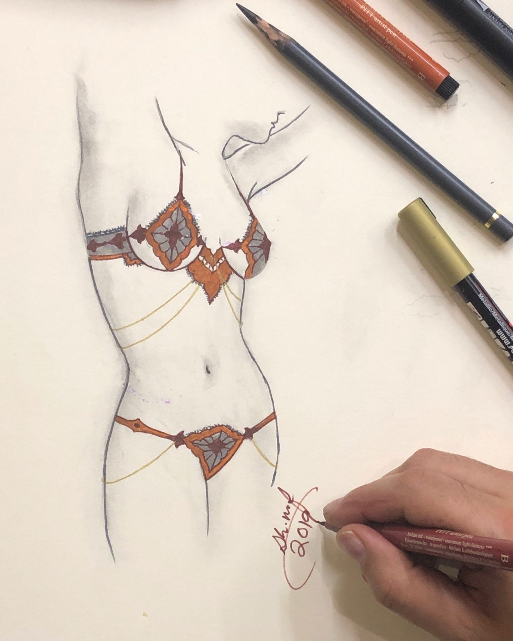 Shahrad lingerie design